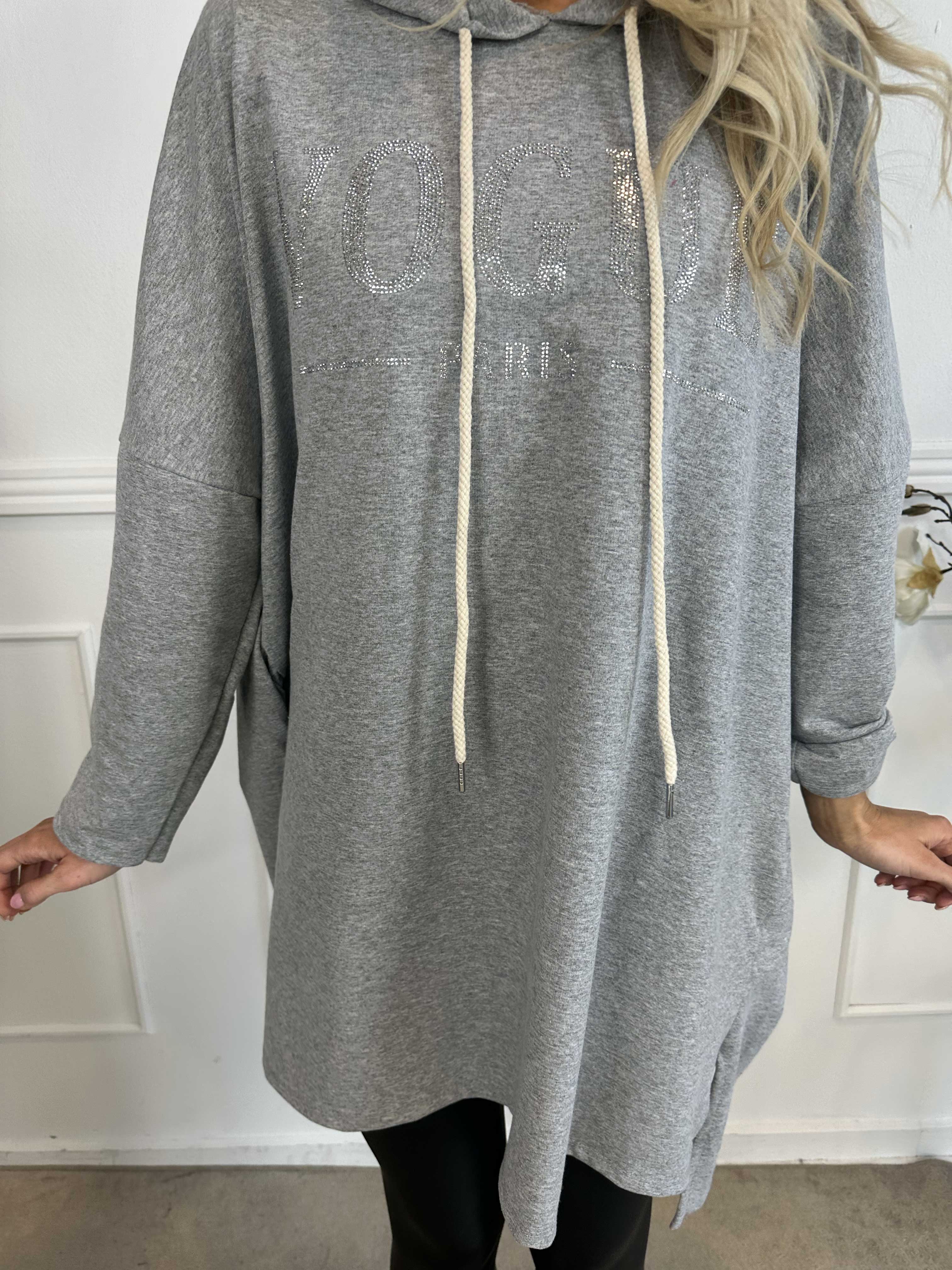 Vogue Hoodie - Hoodie kjole med similisten